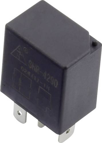 TRU COMPONENTS SHR-4290 SHR-12VDC-F-A 4pin Kfz-Relais 12 V/DC 30A 1 Schließer von TRU Components