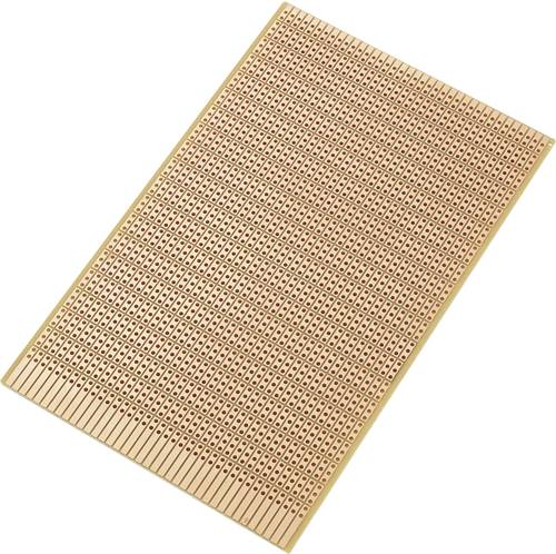 TRU COMPONENTS SU527413 Europlatine Hartpapier (L x B) 160mm x 100mm 35µm Rastermaß 2.54mm Inhalt von TRU Components