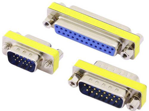 TRU COMPONENTS Seriell Adapter [1x D-SUB-Stecker 15pol. - 1x D-SUB-Stecker 15pol.] von TRU Components