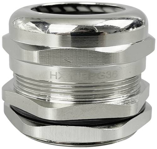 TRU COMPONENTS TC-10305396 Kabelverschraubung PG36 Messing (vernickelt) Metall 1St. von TRU Components