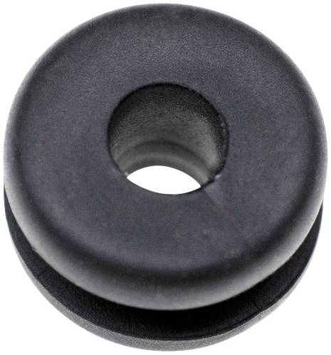 TRU COMPONENTS TC-10820700 Kabeldurchführung Klemm-Ø (max.) 3mm Plattenstärke (max.) 1.5mm PVC Sc von TRU Components