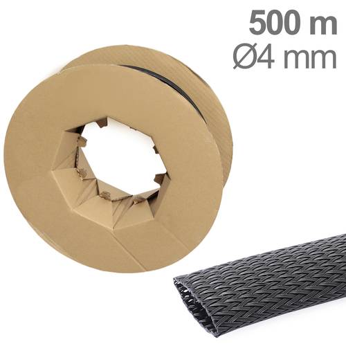 TRU COMPONENTS TC-12352524 T24CA034 Geflechtschlauch Schwarz Polyester 1 bis 6mm 500m TRU COMPONENTS TC-12352524 T24CA034 Geflechtschlauch Schwarz Polyester 1 bis 6mm 500m von TRU Components