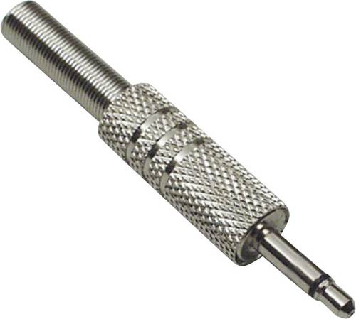 TRU COMPONENTS TC-2517018 Klinken-Steckverbinder 3.5mm Stecker, gerade Polzahl (num): 2 Mono Silber von TRU Components