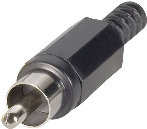TRU COMPONENTS TC-2518009 Cinch-Steckverbinder Stecker, gerade Polzahl (num): 2 Gelb 100St. von TRU Components