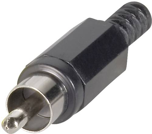 TRU COMPONENTS TC-2518009 Cinch-Steckverbinder Stecker, gerade Polzahl (num): 2 Gelb 100St. von TRU Components