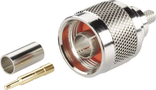 TRU COMPONENTS TC-2520065 N-Steckverbinder Stecker, gerade 50Ω 100St. von TRU Components