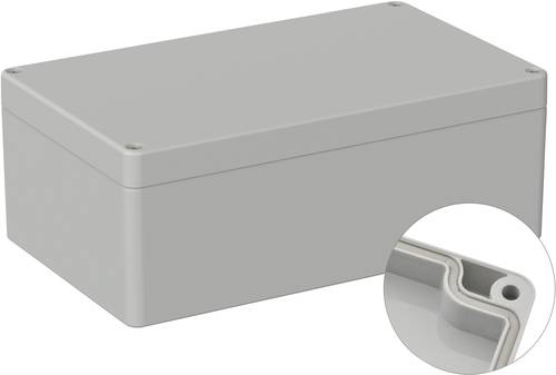 TRU COMPONENTS TC-9065480 Outdoor-Gehäuse Polycarbonat Lichtgrau (RAL 7035) 1St. von TRU Components