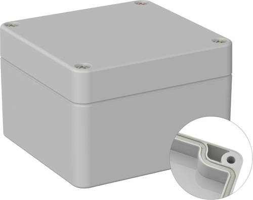 TRU COMPONENTS TC-9065508 Outdoor-Gehäuse Polycarbonat Lichtgrau (RAL 7035) 1St. von TRU Components