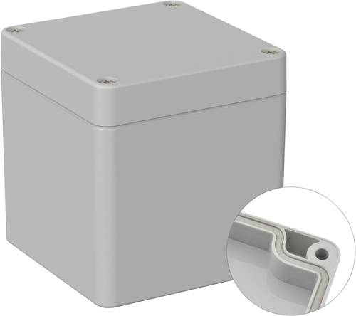 TRU COMPONENTS TC-9065644 Industrie-Gehäuse ABS Lichtgrau (RAL 7035) 1St. von TRU Components
