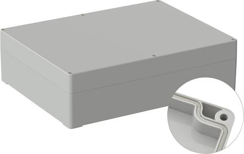 TRU COMPONENTS TC-9065724 Industrie-Gehäuse ABS Lichtgrau (RAL 7035) 1St. von TRU Components
