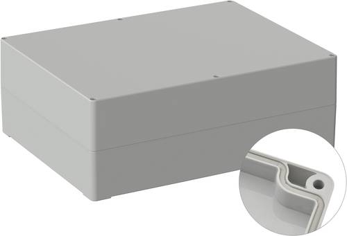 TRU COMPONENTS TC-9065728 Industrie-Gehäuse ABS Lichtgrau (RAL 7035) 1St. von TRU Components