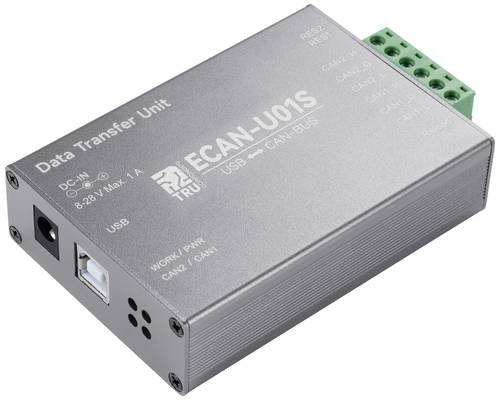 TRU COMPONENTS TC-ECAN-U01S CAN Umsetzer USB, CAN-Bus 8 V/DC, 28 V/DC 1St. TRU COMPONENTS TC-ECAN-U01S CAN Umsetzer USB, CAN-Bus 8 V/DC, 28 V/DC 1St. von TRU Components