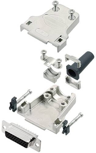 TRU COMPONENTS TCDTZF15HDS26K 7708588 D-SUB Buchsenleisten-Set 180° Polzahl (num): 26 Lötkelch 1St. von TRU Components