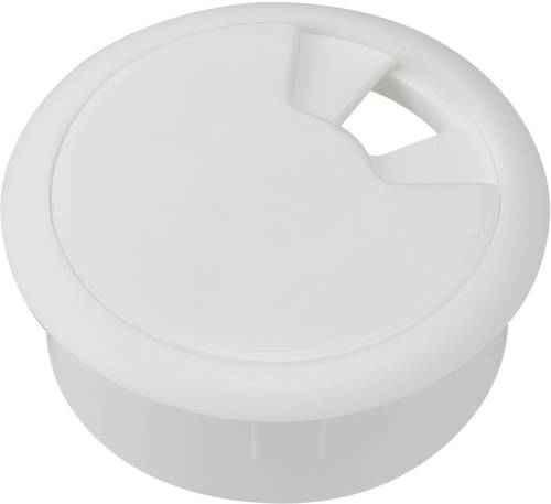 TRU COMPONENTS WP80WT Kabeldurchführung für Arbeitsplatten ABS Weiß 1St. TRU COMPONENTS WP80WT Kabeldurchführung für Arbeitsplatten ABS Weiß 1St. von TRU Components