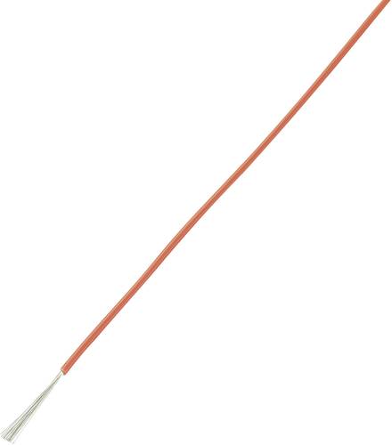 TRU Components 1567225 Litze LiY 1 x 0.75mm² Rot 100m von TRU Components