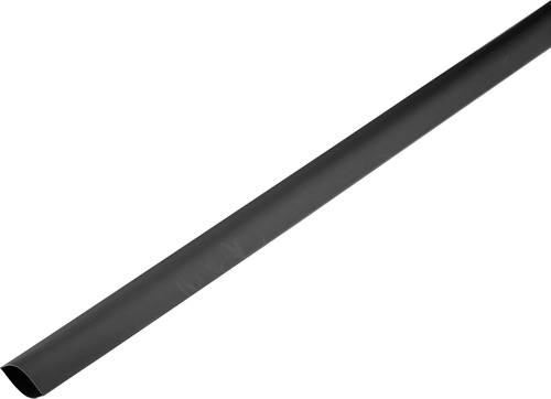 TRU Components 1570581 Schrumpfschlauch ohne Kleber Schwarz 180mm 90mm Schrumpfrate:2:1 Meterware von TRU Components