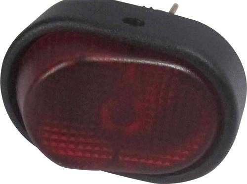 TRU Components 1587549 Kfz-Wippschalter TC-R13-133B-SQ RED 12 V/DC 30A 1 x Aus/Ein rastend von TRU Components