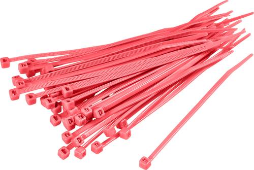 TRU Components 1593698 TC-CV150S203 Kabelbinder 155mm 2.50mm Rot 100St. TRU Components 1593698 TC-CV150S203 Kabelbinder 155mm 2.50mm Rot 100St. von TRU Components