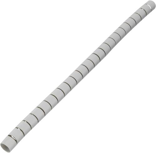 TRU Components 1593713 TC-KL32GYZ-15M203 Spiralschlauch 32mm (max) Grau 15m von TRU Components