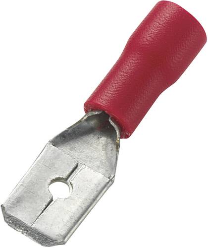 TRU Components 745410 Flachstecker Steckbreite: 6.4mm Steckdicke: 0.8mm 180° Teilisoliert Rot 100St. TRU Components 745410 Flachstecker Steckbreite: 6.4mm Steckdicke: 0.8mm 180° Teilisoliert Rot 100St. von TRU Components