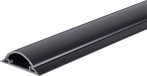 TRU Components Kabelbrücke 1571661 PVC Schwarz Anzahl Kanäle: 1 1000mm Inhalt: 1m von TRU Components