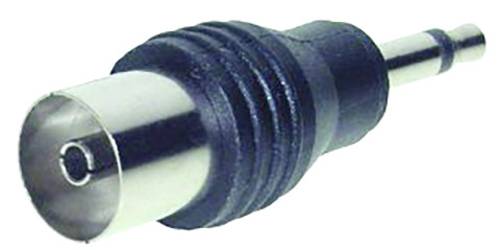 TRU Components Klinken-Adapter Klinkenstecker 3.5mm - Koax-Buchse Mono Polzahl (num):2 von TRU Components