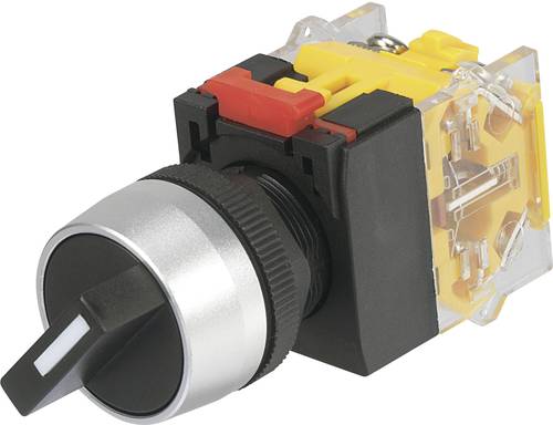 TRU Components LAS0-A3Y-11X/21 Drehschalter 250 V/AC 5A Schaltpositionen 2 1 x 90° IP40 1St. von TRU Components