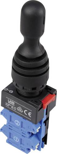 TRU Components LAS0-K-20C21 Joystick 250 V/AC Hebel gerade Schrauben IP67 1St. von TRU Components