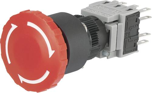 TRU Components LAS1-BY-33TSA Not-Aus-Schalter 250 V/AC 3A 3 Öffner, 3 Schließer IP40 1St. TRU Components LAS1-BY-33TSA Not-Aus-Schalter 250 V/AC 3A 3 Öffner, 3 Schließer IP40 1St. von TRU Components
