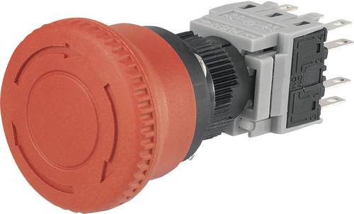 TRU Components LAS1-BY-33TSB Not-Aus-Schalter 3 Öffner, 3 Schließer 1St. TRU Components LAS1-BY-33TSB Not-Aus-Schalter 3 Öffner, 3 Schließer 1St. von TRU Components