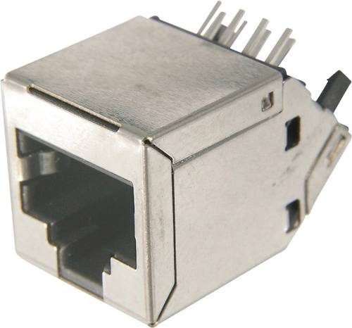 TRU Components TC-AMJ-188-30101-CAT6-203 Modular Buchse, RJ45, CAT 6 1586534 Buchse, Einbau horizont von TRU Components