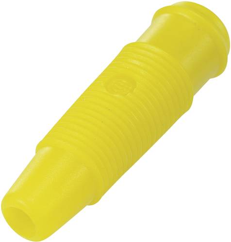 TRU Components TC-R8-107 Laborbuchse Buchse, gerade Stift-Ø: 4mm Gelb von TRU Components