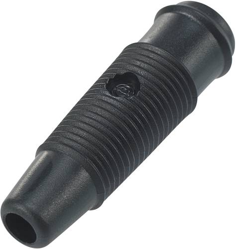 TRU Components TC-R8-107 Laborbuchse Buchse, gerade Stift-Ø: 4mm Schwarz von TRU Components