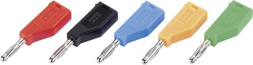 TRU Components TC-R8-B19 R Büschelstecker Stecker, gerade Stift-Ø: 4mm Rot von TRU Components