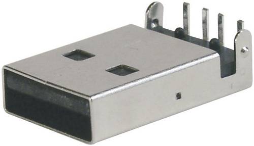 TRU Components USB-Steckverbinder 2.0 - Ultra-Flach Stecker, Einbau TC-A-USB A-LP-203 USB A (DIP) 15 von TRU Components