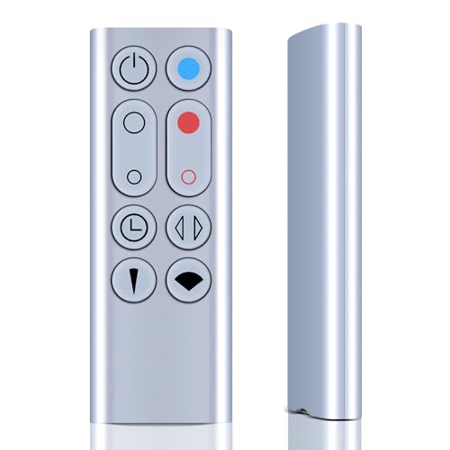 TRUCKON Neue Ersatzfernbedienung für Dyson Pure Hot+Cool Fan Purifying Heater HP00 HP01, Part NO.967197-13 (Silber) von TRUCKON