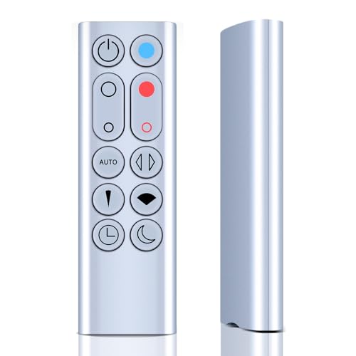 TRUCKON Neue Ersatzfernbedienung für Dyson Pure Hot + Cool Purifier Fan Heater HP02 HP03(Silber) von TRUCKON