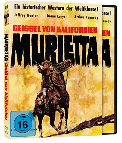 MURIETTA - Geißel von Kalifornien -Cover B - Blu-ray & DVD im Schuber - Limited Deluxe Edition plus Booklet von TRUE GRIT / Cargo