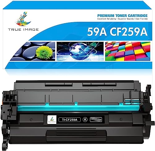 TRUE IMAGE Kompatibel Tonerkartusche als Ersatz für HP 59A CF259A Laserjet Pro M404dn Toner M404dw MFP M428fdw M428dw M428fdn M404n M304n M304dn M428 M404 M304 59X CF259X (Schwarz, 1er-Pack) von TRUE IMAGE