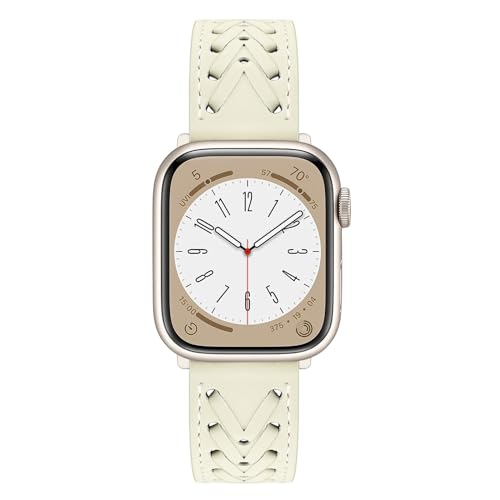 TRUMiRR Ersatz für Apple Watch Series 10 42mm/Apple Watch 9 8 7 41mm Armband,Edelstahl Uhrenarmband Metall Armband Ersatzband für iWatch Serie 9 8 7/Apple Watch SE (2.Gen) Serie 6 5 4 3 2 1 40mm 38mm von TRUMiRR