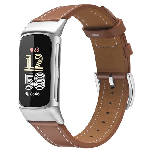 TRUMiRR Ersatz für Fitbit Charge 6 Leder Armband, Mesh Gewebte Edelstahl Armband Metall Uhrenarmband Ersatzband für Fitbit Charge 5 TRUMiRR Ersatz für Fitbit Charge 6 Leder Armband, Mesh Gewebte Edelstahl Armband Metall Uhrenarmband Ersatzband für Fitbit Charge 5 von TRUMiRR