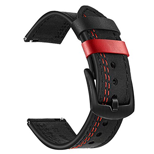 TRUMiRR Kompatibel mit Galaxy Watch6 40mm 44mm/Watch6 Classic 43mm 47mm/Watch 5 Pro 45mm/Watch 5/4 Armband,20MM Mesh Gewebte Edelstahl Uhrenarmband Metall Armband für Samsung Galaxy Watch6 40mm von TRUMiRR