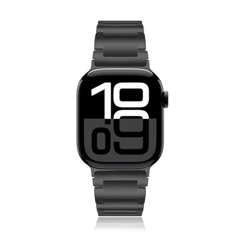 TRUMiRR Titan Armband Kompatibel mit Apple Watch Series 10 46mm, Titan Uhrenarmband Metall Armband Ersatzband für iWatch Ultra 2/Ultra, Apple Watch Series 10/9/8/7/6/5/4/3/2/1/SE 45mm 44mm TRUMiRR Titan Armband Kompatibel mit Apple Watch Series 10 46mm, Titan Uhrenarmband Metall Armband Ersatzband für iWatch Ultra 2/Ultra, Apple Watch Series 10/9/8/7/6/5/4/3/2/1/SE 45mm 44mm von TRUMiRR