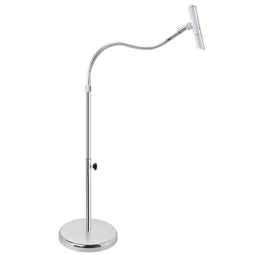 TRUNXUCL Tablet Bodenständer, Handy Ständer Höhenverstellbar, Ebook Halterung mit Robustem Standfuß, Tablethalter für 4–13 Zoll Große Elektronische Geräte(170cm/67in) von TRUNXUCL