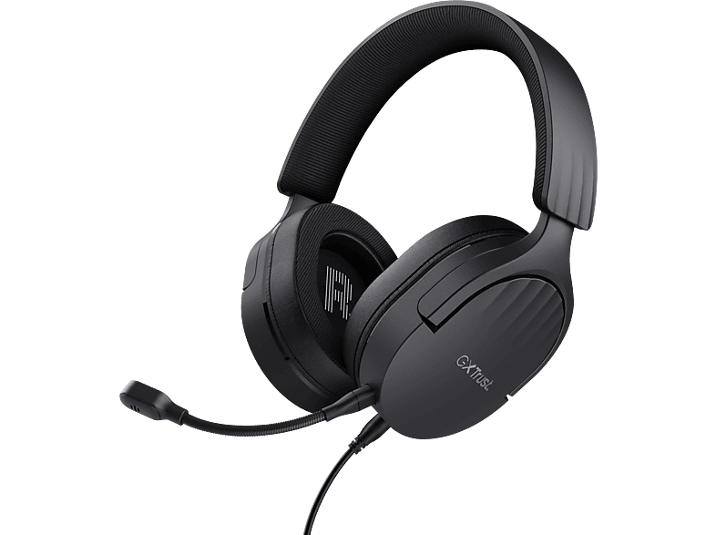 TRUST GXT 489 Fayzo, Over-ear Gaming Headset Schwarz von TRUST