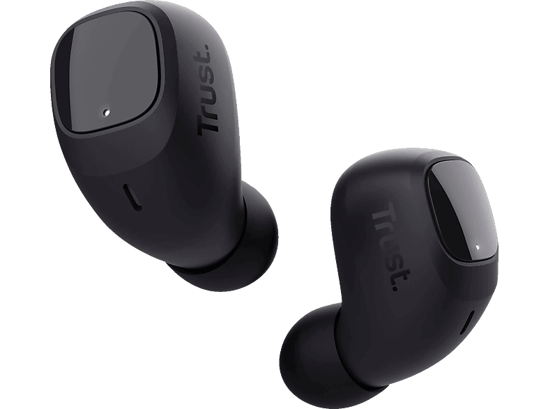 TRUST Nika Compact True Wireless, In-ear Kopfhörer Bluetooth Schwarz von TRUST