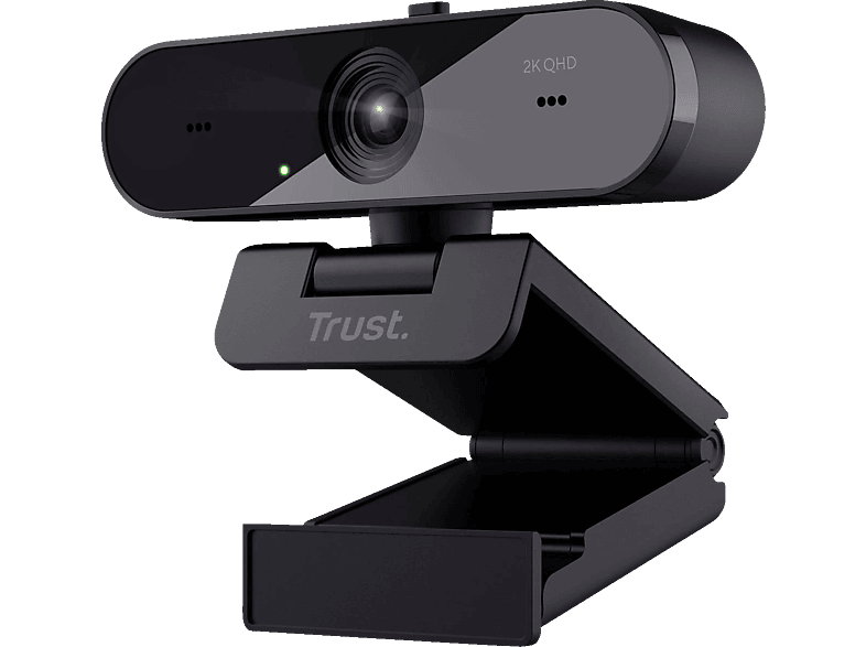 TRUST Taxon 2K QHD, Autofocus, 2 Mikrofonen und Blickschutzfilter Webcam von TRUST