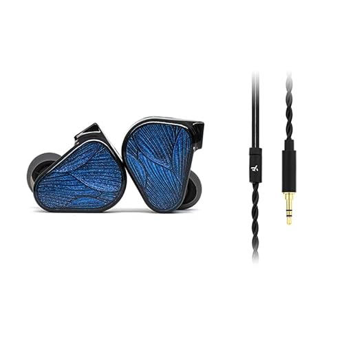 TRUTHEAR Crinacle Zero:BLUE2 Dual Dynamic Drivers In-Ear-Kopfhörer mit abnehmbarem Kabel (3,5 mm) von TRUTHEAR
