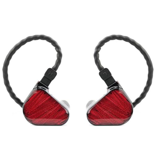 TRUTHEAR x Crinacle Zero: Red Dual Dynamic Treiber auf Ohrhörer mit 0.78 2pin Kabel von TRUTHEAR