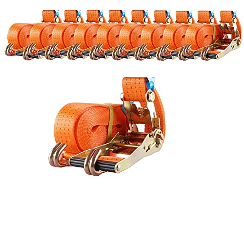10x Profi Ratschen Spanngurt Spanngurte Zurrgurt 2tlg 8m 4t 4to 4000kg von TRUTZHOLM